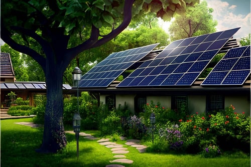 Einleitung zur Garten-Solaranlage